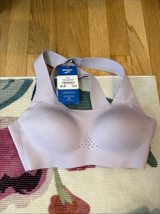 Brooks Other - Brooks Light Lavender High-Support Sports Bra